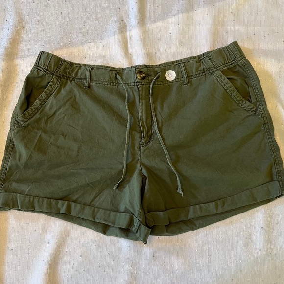 Sonoma Twill Drawstring Shorts  Olive Green Size XXL - Picture 1 of 4